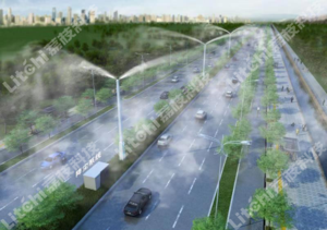 城市道路智能降尘洒水系统